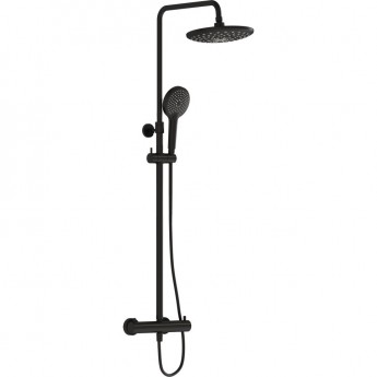 Душевая колонна VITRA AQUAHEAT BLISS 240 2F, матовый черный Душевая колонна VITRA AQUAHEAT BLISS 240 2F, матовый черный