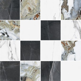 Керамогранит VITRA CITYMARBLE R9 Ректификат Мозаика Микс Лаппато 7.5X7.5 Керамогранит VITRA CITYMARBLE R9 Ректификат Мозаика Микс Лаппато 7.5X7.5
