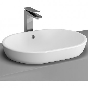 Раковина-чаша VITRA METROPOLE, овальная 60 см, c переливом, цвет белый Раковина-чаша VITRA METROPOLE, овальная 60 см, c переливом, цвет белый