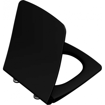 Сиденье VITRA METROPOLE 122-483-009 микролифт матовое черное Сиденье VITRA METROPOLE 122-483-009 микролифт матовое черное