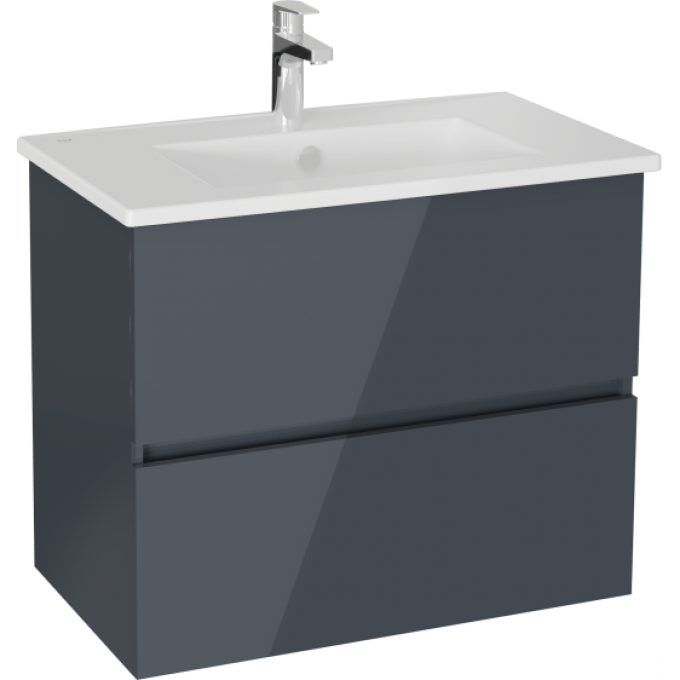 Тумба с раковиной VITRA MIA PLUS SQUARE , 80 см, подвесная 69741