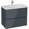 Тумба с раковиной VITRA MIA PLUS SQUARE , 80 см, подвесная 69741