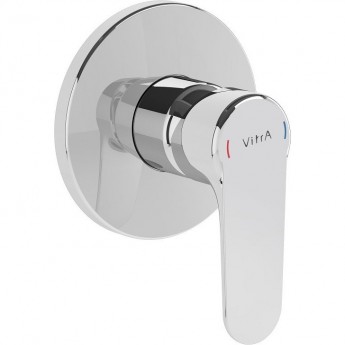 Встроенный смеситель VITRA ROOT ROUND для душа хром Встроенный смеситель VITRA ROOT ROUND для душа хром